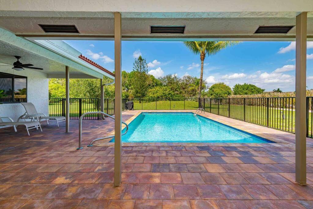 4/3.5 House With Pool- Boynton Beach, Fl. Eksteriør billede
